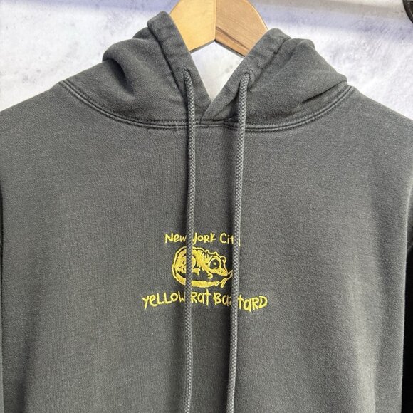 John Galt Other - New York City Yellow Rat Bastard Hoodie Sweatshirt Mens Medium John Galt